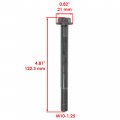 Caltric Rear A-arm Bolt Compatible With Polaris Ranger Crew 500 4x4 2012-2013 570 Full Size 2015 2022-2023