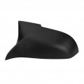 Qiilu Replacement Mirror Cap Car Rearview Cover Fit For 220i 328i 420i F20 F21 F22 F30 F32 F33 F36 X1 Matte Black