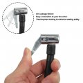 X Autohaux 2pcs 11 42 Flexible Tire Inflator Hose Adapter M6 Thread Size Air Chuck With For Standard Valve Fine Without Release