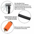 X Autohaux 2pcs 11 42 Flexible Tire Inflator Hose Adapter M6 Thread Size Air Chuck With For Standard Valve Fine Without Release