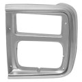 Headlight Bezel Passenger Side For Chevy Astro G Series Llv P 1990 1991 Silver With Single Rect Mlx-she931-96r-cl360a50 