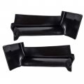 Bumper Fillers Set For Buick Grand National T Type Regal 1981 To 1987 Bl296 Front Filler Kit Black Abs Plastic 4 Pieces