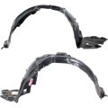 Front Fender Liner Splash Guard Pair For 2007 Lexus Gs350 Base Driver And Passenger Side Replaces Lx1250113 Lx1251113 