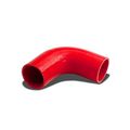 2 In 90 Degree Elbow Turbo Intercooler Intake Piping Coupler Silicone Hose Red 3 Ply Nylon Reinforced 4mm Thickness 80 Psi 