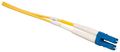 Allen Tel Gblct-d1-03 Fiber Optic Cable Assembly Patch Cord Lc To St Duplex Singlemode 3-meter Length Yellow Jacket 