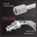 A-premium Power Steering Pressure Hose Line Assembly Compatible With Chevrolet Silverado 1500 1999-2006 2500 1999-2007 Gmc