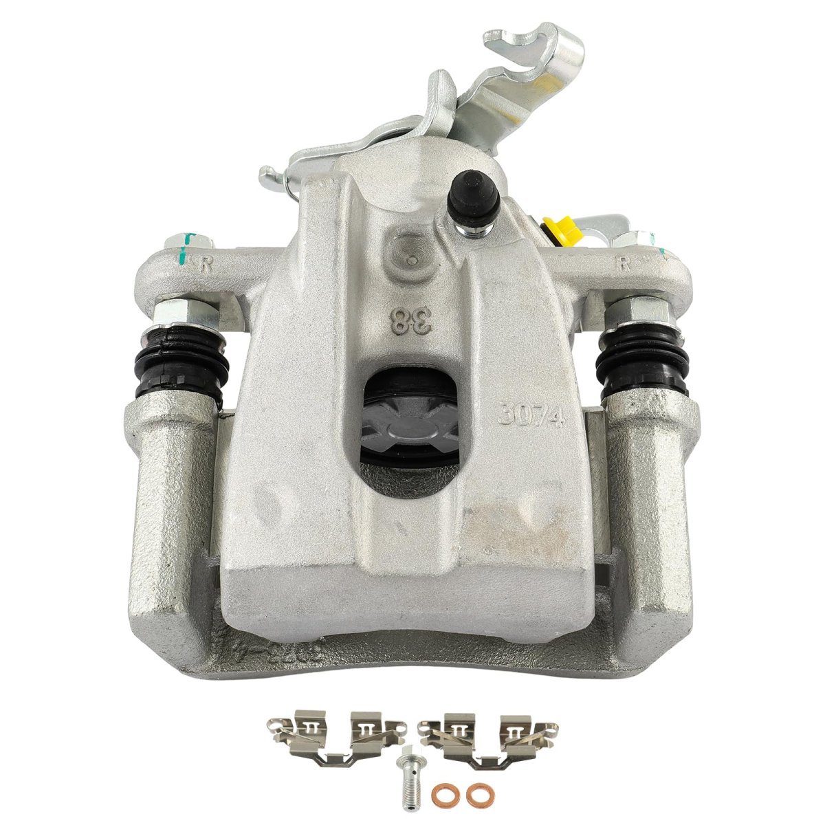Front Left Brake Calipers With Bracket 19b6129 Compatible For Pontiac Vibe 2009-2010 Toyota Matrix 2009-2013