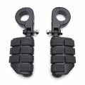Hongk- P-clamps 1 4 Large Foot Pegs Compatible With V-star Roadstar Kawasaki Vulcan B01bn0imuk