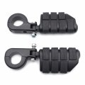 Hongk- P-clamps 1 4 Large Foot Pegs Compatible With V-star Roadstar Kawasaki Vulcan B01bn0imuk