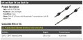 Front Cv Axle Shaft Set Of 2 Compatible With012-2017 Toyota Camry 2 5l 4-cylinder Automatic Transmission