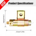 Anxingo Car Fan Clutch High Temperature Solenoid Air Valve Replacement For A06-26631-000 F224904 S-18706
