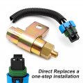 Anxingo Car Fan Clutch High Temperature Solenoid Air Valve Replacement For A06-26631-000 F224904 S-18706