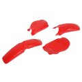 Front Rear Fender Side Panel For 1977-1982 Honda Xr75 Xr80 Motorcycle Accessories And Plastic Body Kit Red 