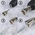 Deburring External Chamfer Tool Stainless Steel Remove Burrs 6pcs Countersink Drill Bit 4pcs Metal Wood Set 90 Degree Center