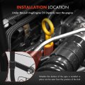 A-premium Engine Oil Dipstick Tube Compatible With Cadillac Escalade Avalanche Express Silverado 1500 Tahoe Gmc Savana Sierra