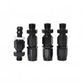 Wflnhb Universal Adjustable Fuel Pressure Regulator Kit With 0-100 Psi Gauge And An-6 Line Hose Fittings Black