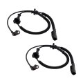 Abs Speed Sensors For Dodge Ram 1500 2006 2007 2008 Front Driver And Passenger Side Pair 2 Terminals Replacement 5183003aa 