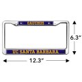 Uc Santa Barbara Gauchos Logo Full Size Standard License Plate Metal Frame