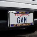 Uc Santa Barbara Gauchos Logo Full Size Standard License Plate Metal Frame
