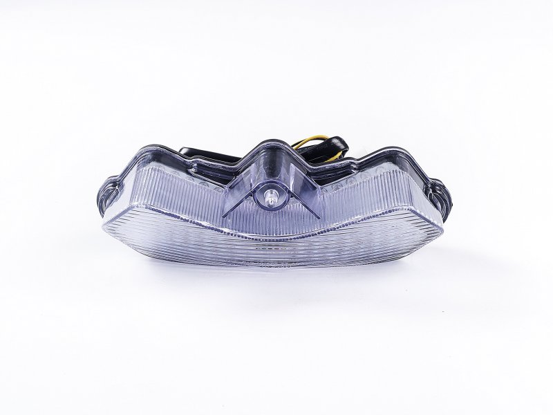 Tp Motorcycle Led Brake Tail Light Clear Lens With Integrated Turn Signal Fit For Kawasaki 2003-2004 Ninjia Zx-6ri Zx-6rr