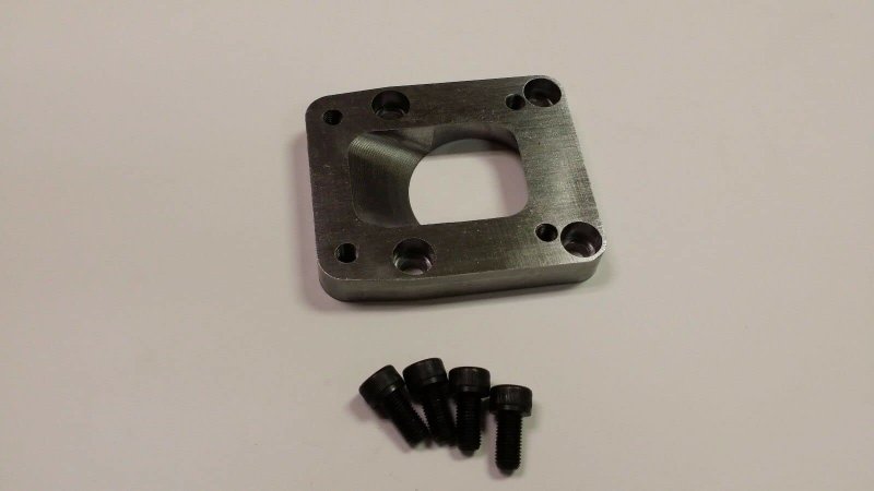 Ct26 Exhaust Manifold To T4 Turbo Flange Adapter Fit Toyota Supra 7mgte Mk3