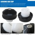 Locking Gas Cap Lock Fuel Replacement 5278655aa For 2008-2012 Dodge Caliber Vehicles Replace 05278655aa Black