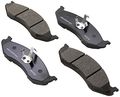 Sgd477c Service Grade Ceramic Disc Brake Pad Set For Rear Truck Silver 