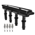 Ignition Coil Pack And Spark Plugs Fit For 20-2015 Chevy Cruze 2013-2021 Buick Encore 2012-20 Sonic Trax L4 1 4 1 4l Turbo 2012