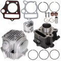 Wflnhb 39mm Bore Top End Rebuild Kit Cylinder Head Piston Replacement For Honda Xr50 Z50r Crf50 50cc