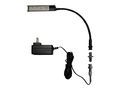 Clear Light Xlr Replacement Led Console Goose Neck Office with Usb Charging Port 