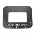 Mallofusa Textured Black Spare Tire Carrier Delete Filler Plate Tramp Stamp Cover Compatible For 2010-2018 Jeep Wrangler Jk