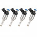Fuel Injectors Kit For 2014 2017 Nissan Juke And 2019 Sentra Fj1444 16600 Bv80a 4 Pieces 6 Holes Metal Composite Plastic