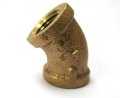 3 4 Npt Female 45 Degree Brass Pipe Elbow Union Fitting Adaptor 