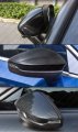 Real Carbon Fiber Replacement Side View Mirror Covers Caps Compatible With 2022-2023 Audi A3 S3 Rs3 Without Lane Assist