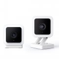 Wyzecamera V3 1080p Hd Indoor Outdoor Plug-in Smart Home Security Cameras Color Night Vision 2-way Audio Microsd Card Slot For 
