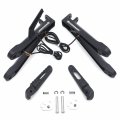 Httmt- Led Turn Signal Light Black Rear Passenger Footrest Rearsets Bracket Compatible With 05-06 Hond Cbr600rr P N