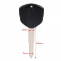 Fsfy Blank Key Blade Uncut Red Metal With Abs Upper For Honda Vt750ca Vt750c Vt750c2 Shadow 04-09 Motorcycle