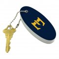 Graphics More Etsu Primary Logo Floating Keychain Oval Foam Fishing Boat Buoy Key Float