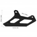 Rear Sprocket Chain Guard Qiilu Cnc Aluminum Alloy Cover Protection Fit For Honda Crf450l 2019 Black