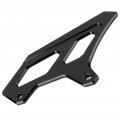 Rear Sprocket Chain Guard Qiilu Cnc Aluminum Alloy Cover Protection Fit For Honda Crf450l 2019 Black