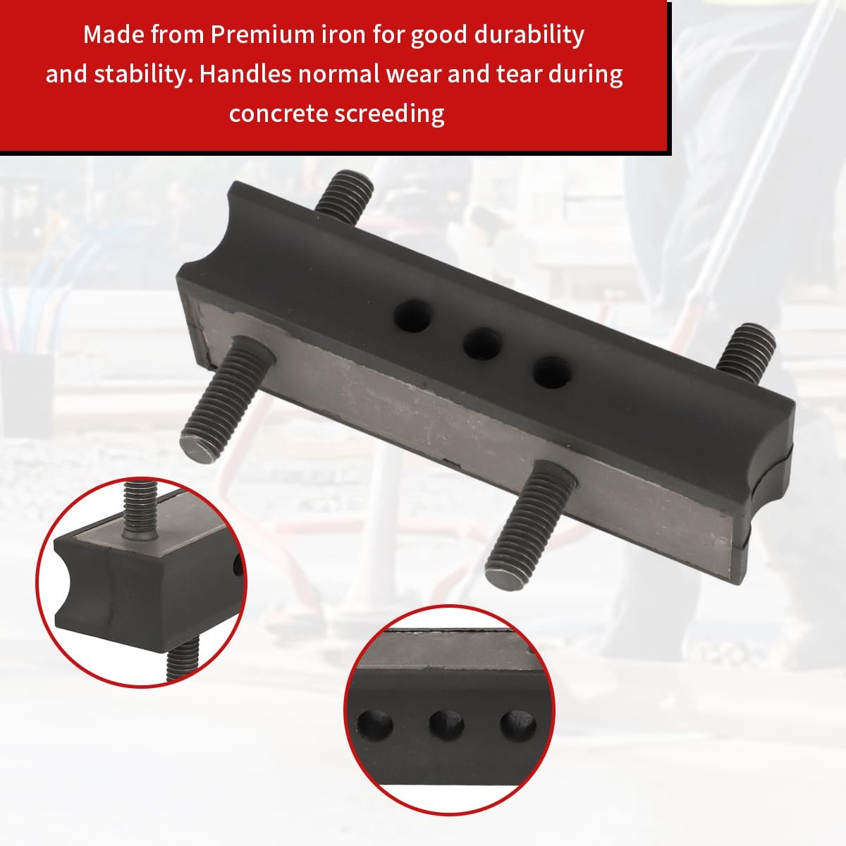 Concrete Vibratory Wet Screed Vibro Mount For Magic Hd6060 Hd7070 Models 1 Piece