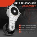 A-premium Belt Tensioner Assembly With Pulley Compatible Ford F-150 2010-2014 F-250 F-350 Super Duty 2011-2022 F-350 2015-2016