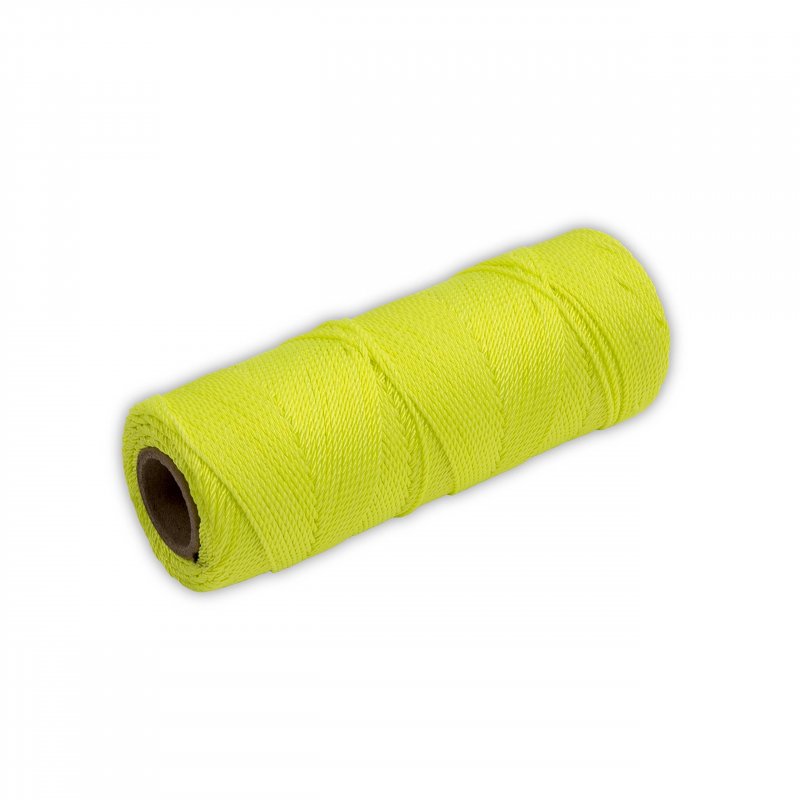 Marshalltown Masonry Line Twisted Nylon Fluorescent Yellow 285 Foot 18 Size Masons And Archaeology Ml577