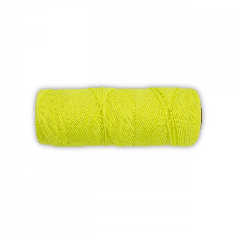 Marshalltown Masonry Line Twisted Nylon Fluorescent Yellow 285 Foot 18 Size Masons And Archaeology Ml577