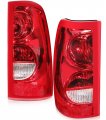 Ocpty Tail Light Assembly Pair Replacement For 03-06 Chevy Silverado 1500 Hd 2500 04-06 3500