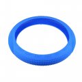 Uxcell Car Blue 33cm-46cm Dia Silicone Nonslip Steering Wheel Cover Protector