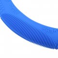 Uxcell Car Blue 33cm-46cm Dia Silicone Nonslip Steering Wheel Cover Protector