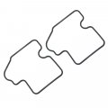 4pcs Carburetor Float Bowl Gasket Compatible For Kawasaki Atv Prairie 650 700 Kvf Kfx700
