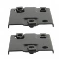 Labwork 2 Pcs Front Bumper Plate Bracket Left And Right Replacement For 2011-2014 Silverado 2500hd 3500hd Gm1062105 25996793