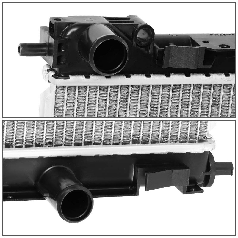 Dna Motoring Oem-ra-2951 1-row Oe Style Aluminum Cooling Radiator Replacement For 11-14 Chrysler 07-16 Compass Patriot 27-5 8 W